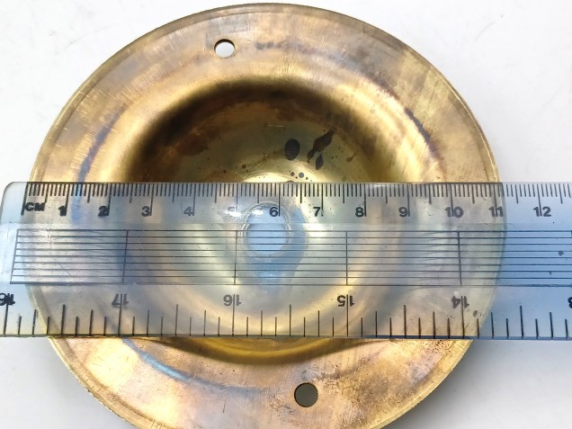 Solid Brass ceiling hook Ceiling Rose with screws 15kgs max load