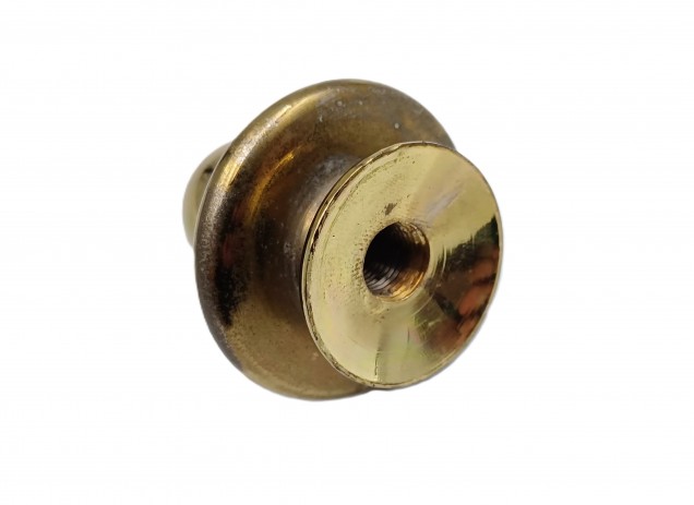 Reclaimed Vintage chandelier brass finial M10 thread