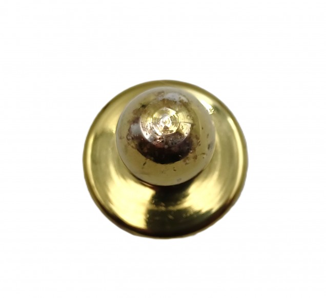 Reclaimed Vintage chandelier brass finial M10 thread