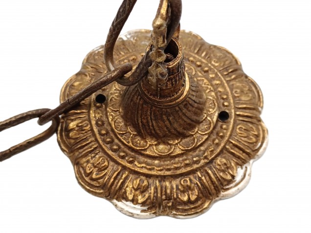 Vintage ceiling hook with chain and screws
