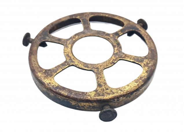 Vintage brass Lampshade Holder Gallery 3 1~4
