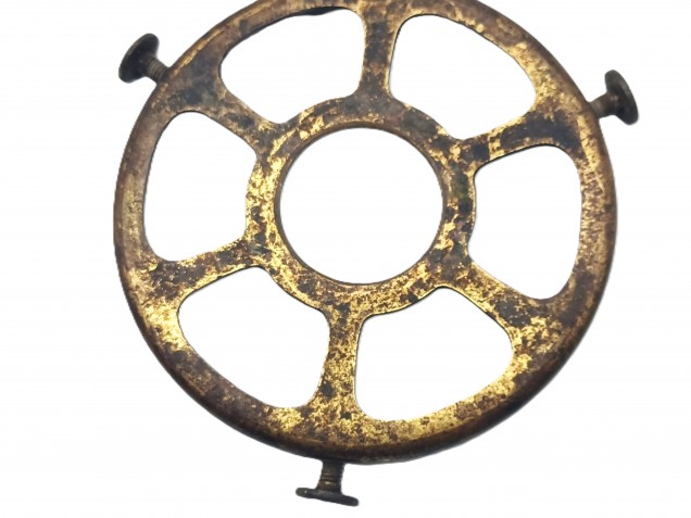 Vintage brass Lampshade Holder Gallery 3 1~4