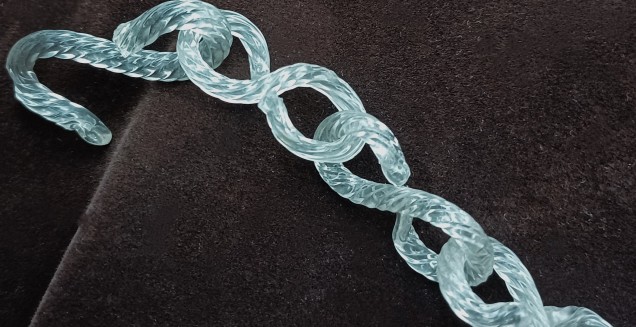 Murano Chandelier Sway Chain Clear