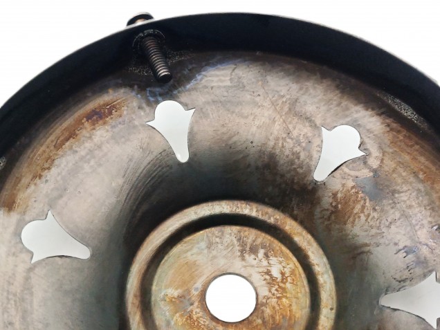 DARK ANTIQUE BRASS EFFECT GALLERY WIDTH 109MM OR 4 1~4 