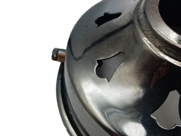 Dark Antique DEEP Lampshade Holder Gallery 3 1~4 Inch