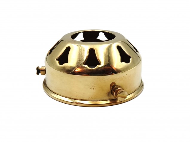 DEEP brass Lampshade Holder 2 1~4 Inch - 28mm Centre Hole