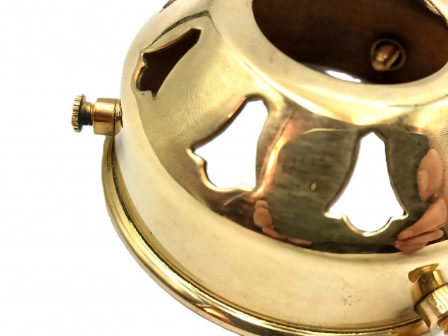 DEEP brass Lampshade Holder 2 1~4 Inch - 28mm Centre Hole