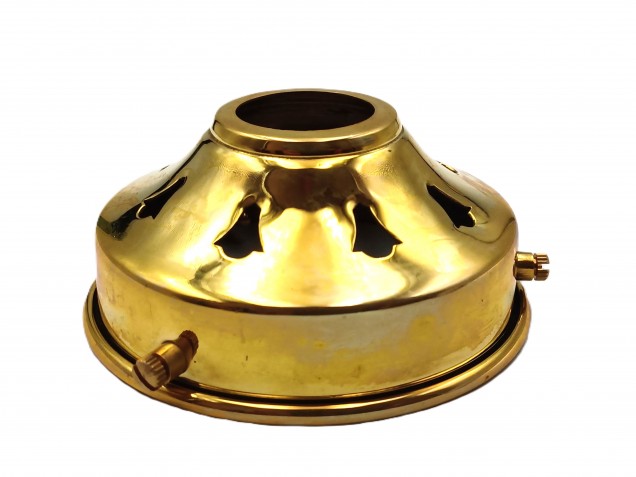 Brass DEEP Lampshade Holder Gallery 3 1~4 Inch 