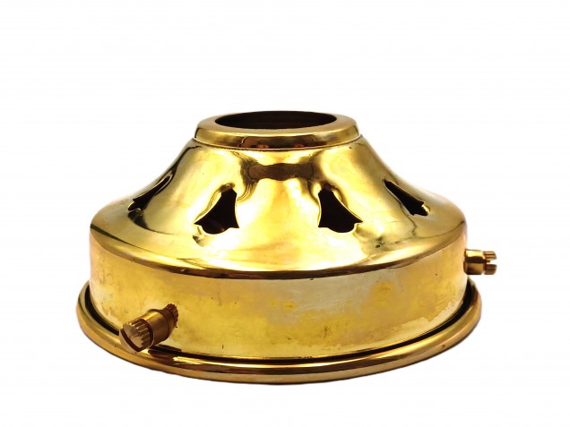 Brass DEEP Lampshade Holder Gallery 3 1~4 Inch 