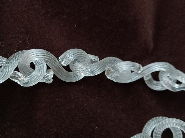 Murano Chandelier Sway Chain Clear