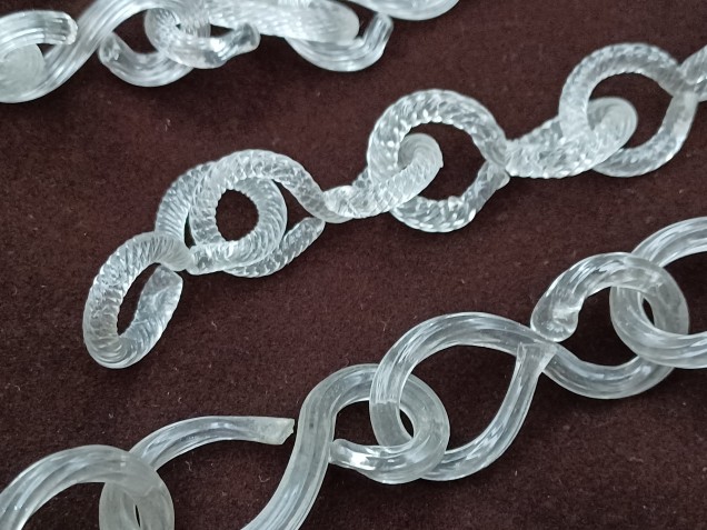 Murano Chandelier Sway Chain Clear