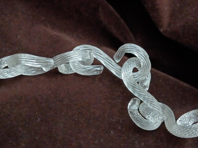 Murano Chandelier Sway Chain Clear