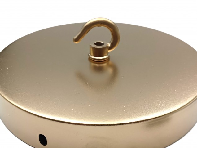 150mm gold coloured Ceiling Rose Hook 