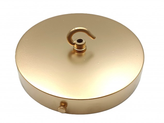 150mm gold coloured Ceiling Rose Hook 