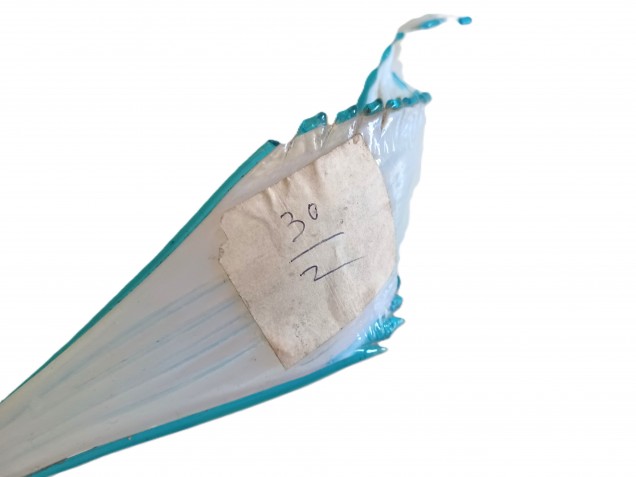 Venetian chandelier Leaf blue Murano glass 