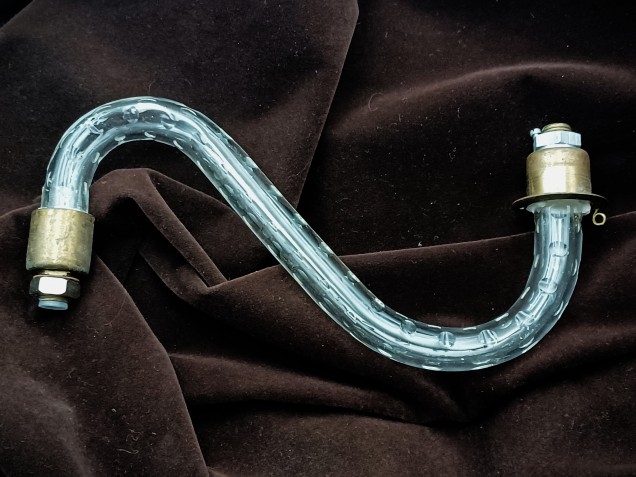Chandelier Arm dotted pattern Glass 