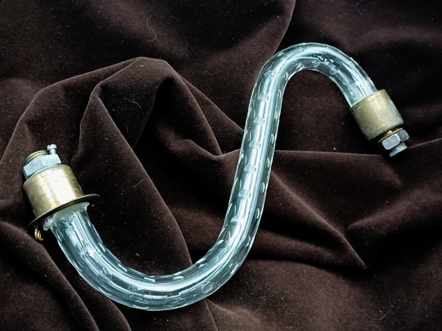 Chandelier Arm dotted pattern Glass 