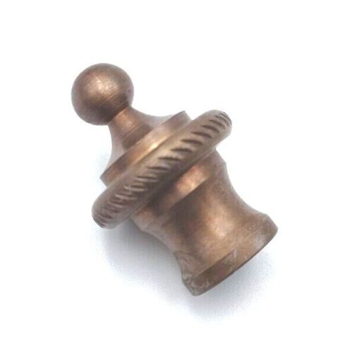 Antique brass rope edge finial for lighting and chandeliers