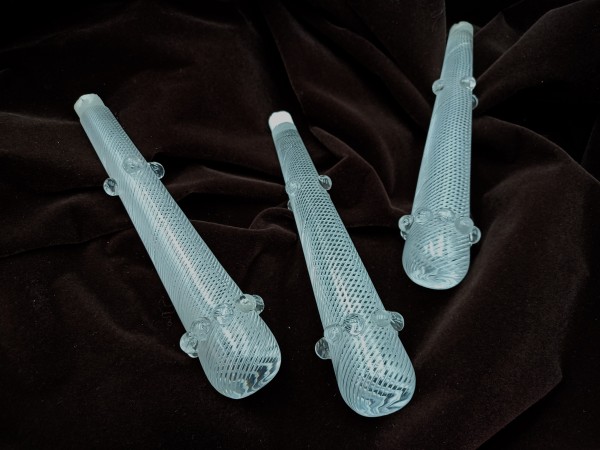 Antique F C Osler chandelier air twisted drops 