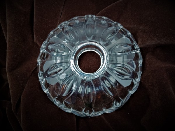 Antique Victorian Chandelier crystal drip pan