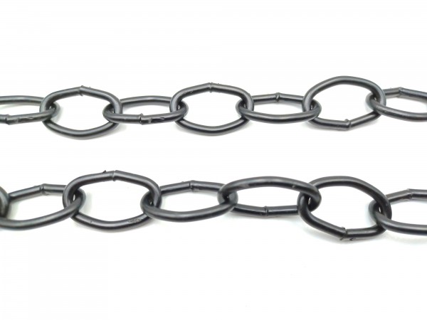 Chandelier Chain Welded 1 inch Link in black 50kg Max 
