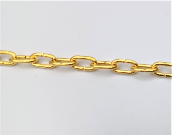 Chandelier Chain 8mm Link 6kgs Max load in brass antique chrome