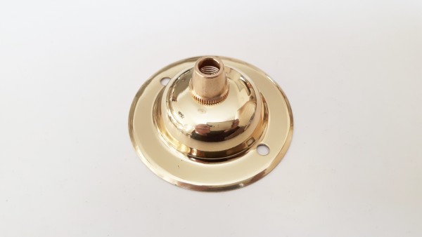 Solid Brass Ceiling Dome Cord grip Plate Hanging Suspension Fixing Plate 4 Finishes