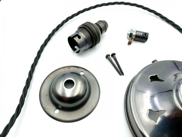 Light Shade Gallery Pendant Set Dark Bronze - Choice of Gallery Size