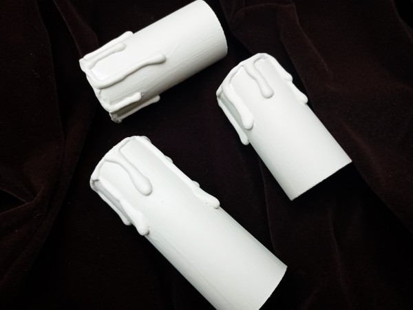 Candle Tube Magnolia Drip Card 32mm Width All Heights