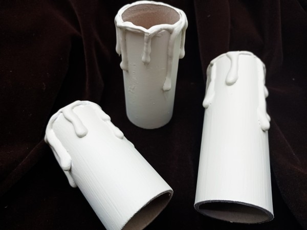 Candle Tube Magnolia Drip Card 32mm Width All Heights