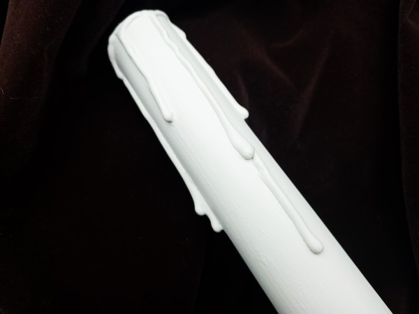 Candle Tube Magnolia Drip Card 32mm Width All Heights