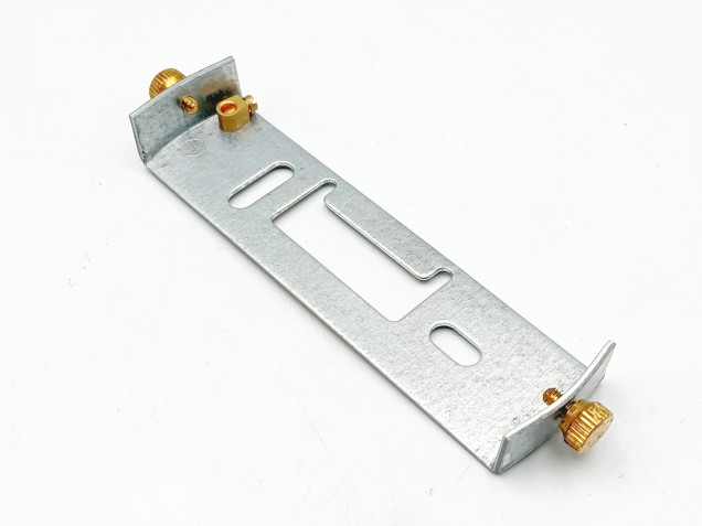 FIXING STRAP CEILING BRACKET WITH BRASS SCREWS TO FIT 100MM DIAMETER