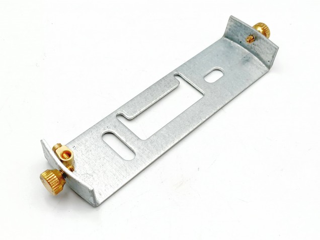 FIXING STRAP CEILING BRACKET WITH BRASS SCREWS TO FIT 100MM DIAMETER