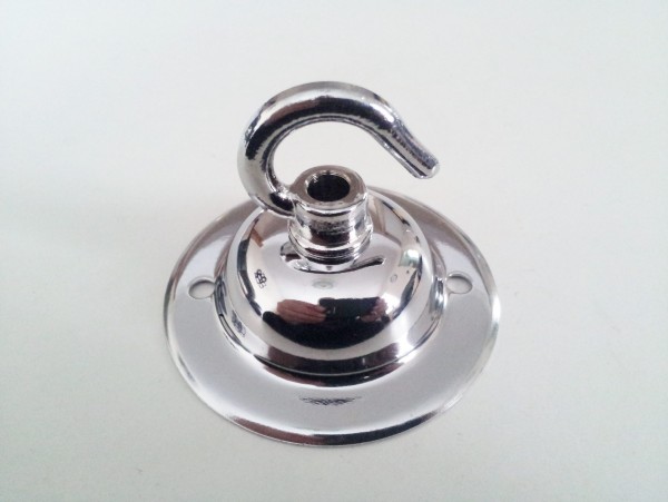 Solid Brass Ceiling Rose Hook Plate 5 finishes