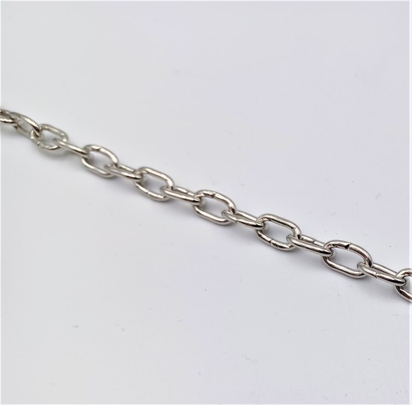 Chandelier Chain 8mm Link 6kgs Max load in brass antique chrome