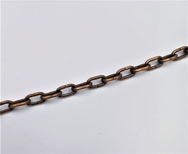 Chandelier Chain 8mm Link 6kgs Max load in brass antique chrome