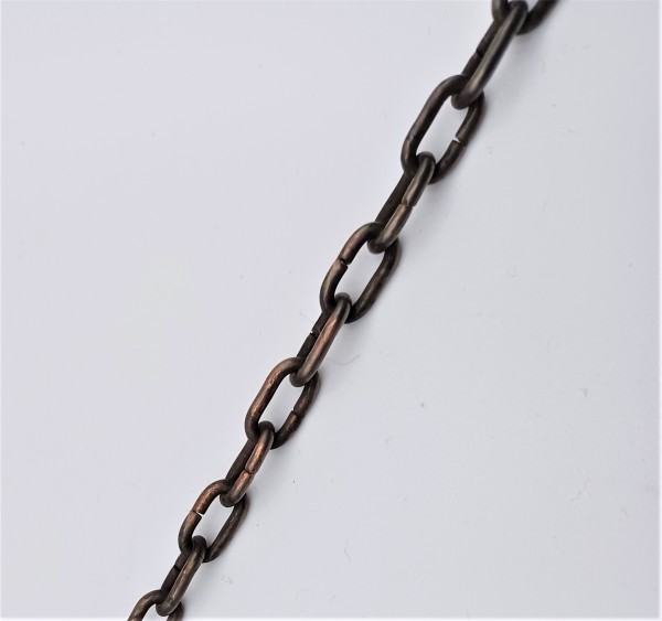 Chandelier Chain 8mm Link 6kgs Max load in brass antique chrome