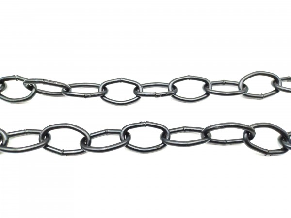 Chandelier Chain Welded 1 inch Link in black 50kg Max 