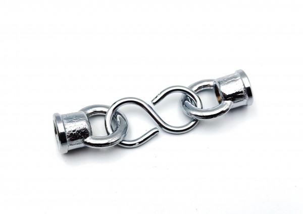 Closed hoops and centre s hook in chrome M10 thread