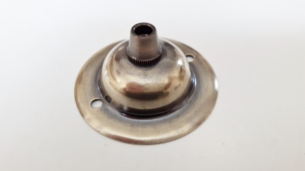 Solid Brass Ceiling Dome Cord grip Plate Hanging Suspension Fixing Plate 4 Finishes