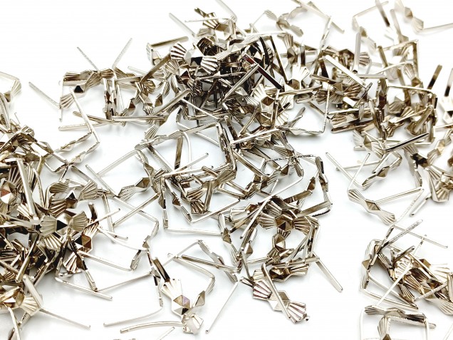 Chrome chandelier clasps clips 