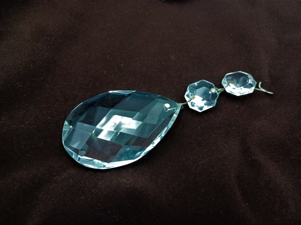 Crystal chandelier almond drops