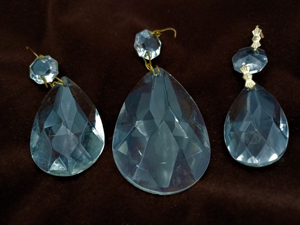 Crystal chandelier almond droppers