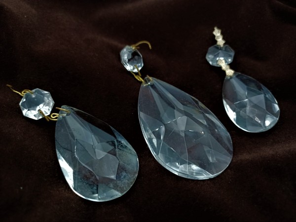 Crystal chandelier almond droppers