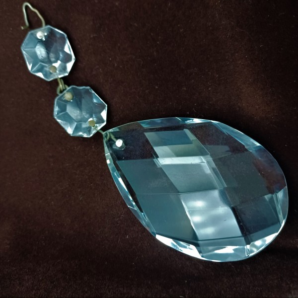 Crystal chandelier almond drops