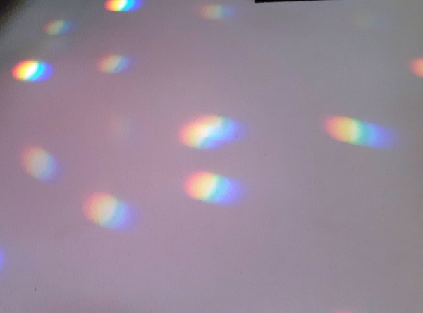 Crystal Suncatcher Blue Crystal Flowers And Pear Drop