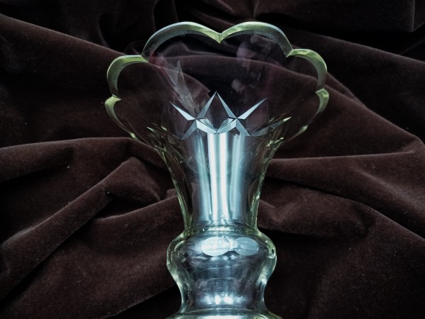 Czechoslovakian Chandelier stem