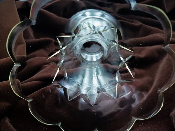 Czechoslovakian Chandelier stem