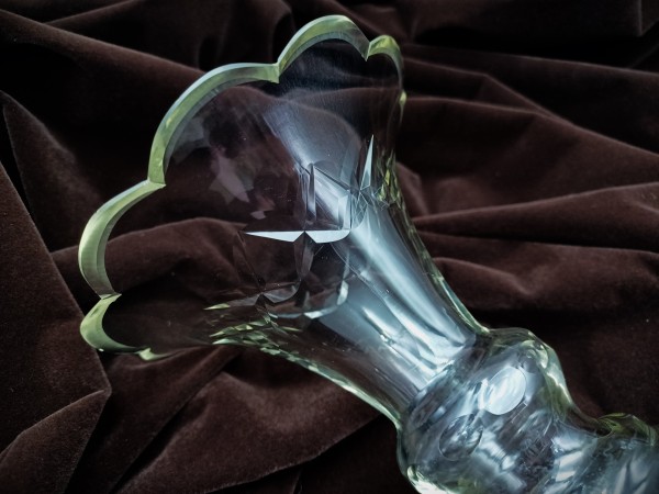 Czechoslovakian Chandelier stem