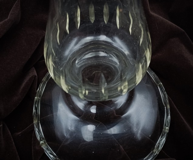 Czechoslovakian Chandelier stem